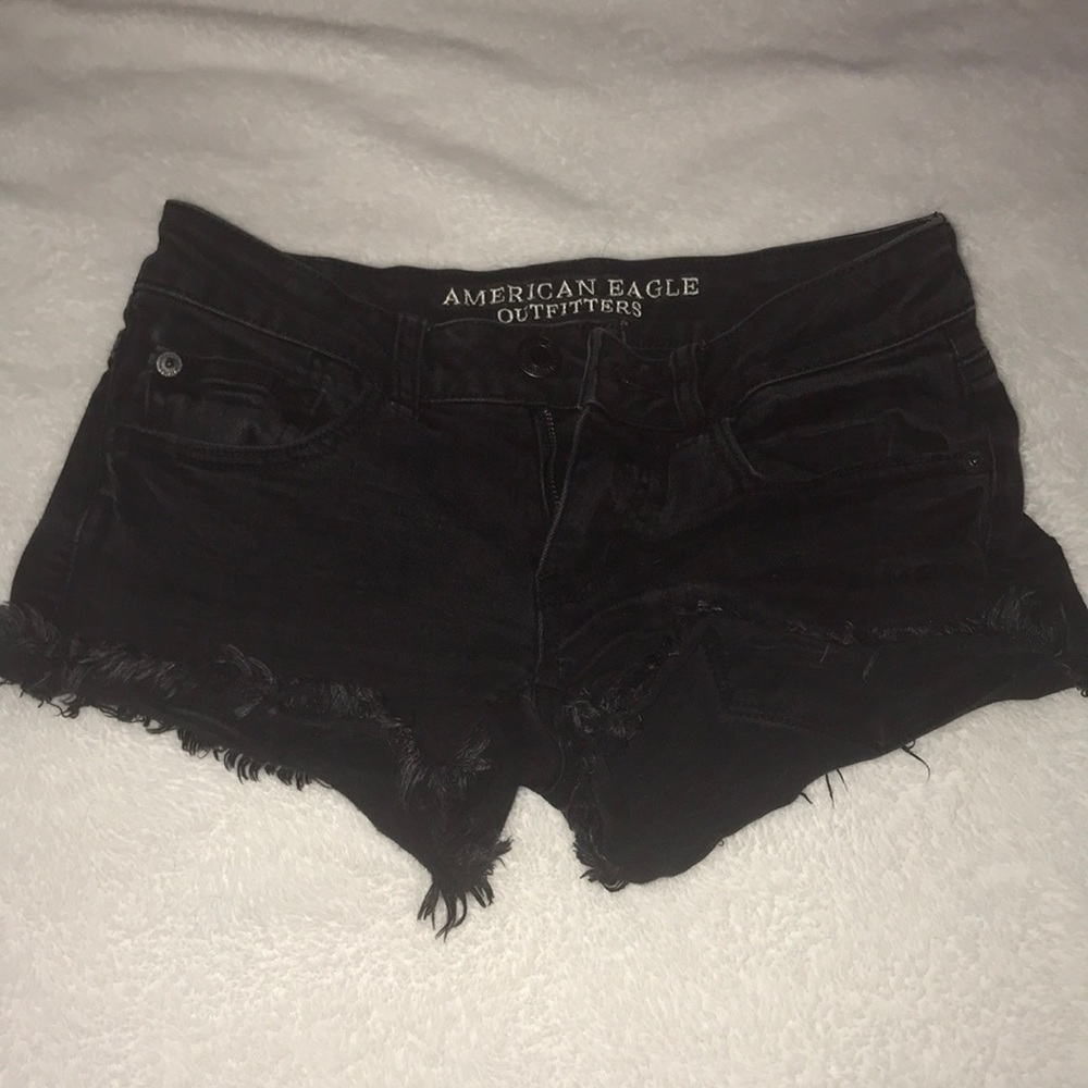 American Eagle Black Shorts